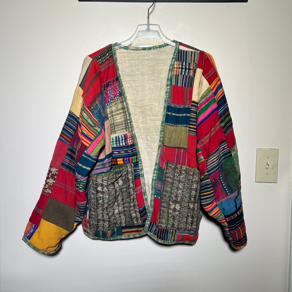 Colorful Handmade Patchwork Jacket